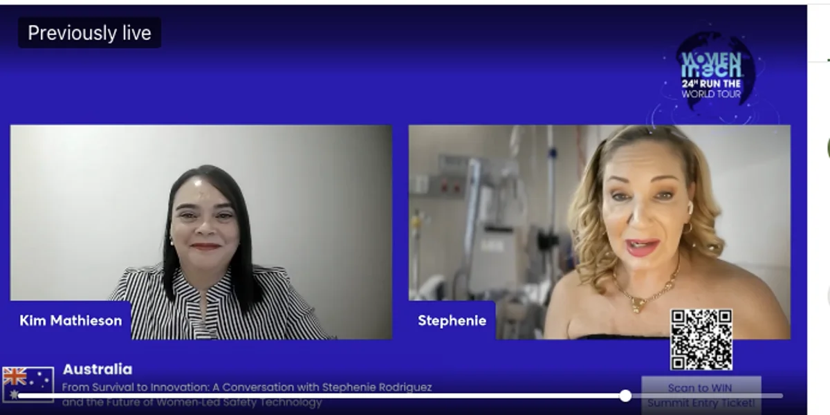 Stephenie Rodriguez Live on Women In Tech Global 24 Hr Tour